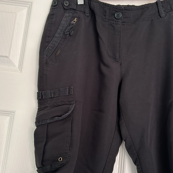 🔵NY and Company capri cargo pants size 10 - Picture 1 of 4